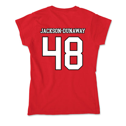 Youngstown State - NCAA Football : Andrew Jackson-Dunaway - Soft Style Women’s T-Shirt-1