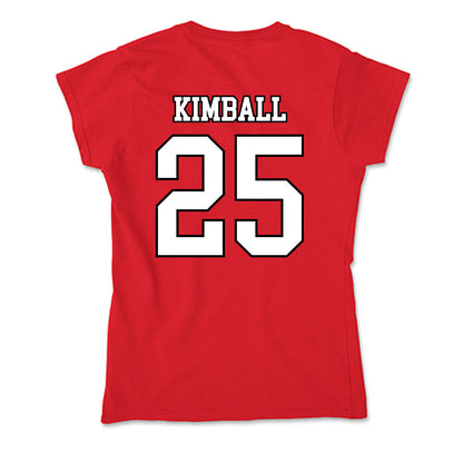 Youngstown State - NCAA Softball : Kennedy Kimball - Soft Style Women’s T-Shirt-1