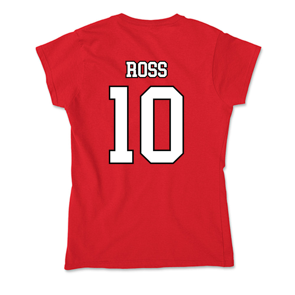 Youngstown State - NCAA Baseball : Nate Ross - Soft Style Women’s T-Shirt-1
