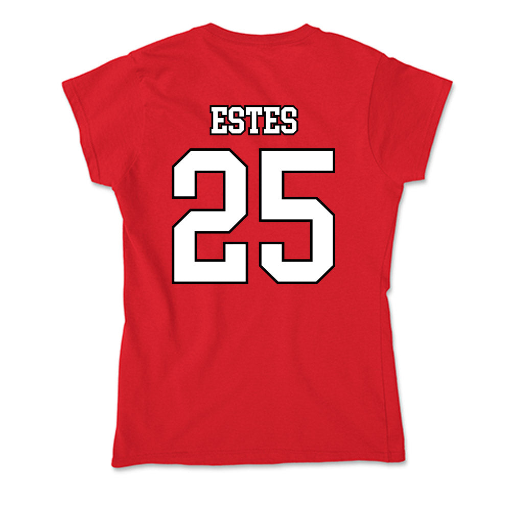 Youngstown State - NCAA Baseball : Sumner Estes - Soft Style Women’s T-Shirt-1
