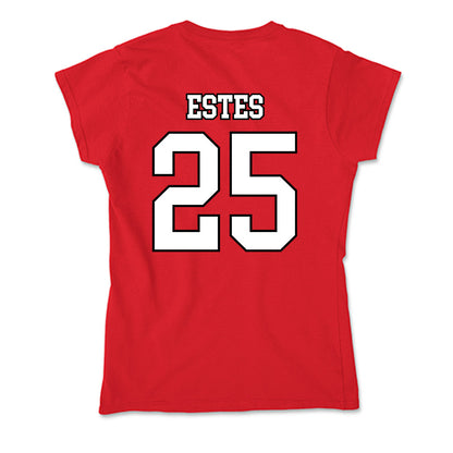 Youngstown State - NCAA Baseball : Sumner Estes - Soft Style Women’s T-Shirt-1