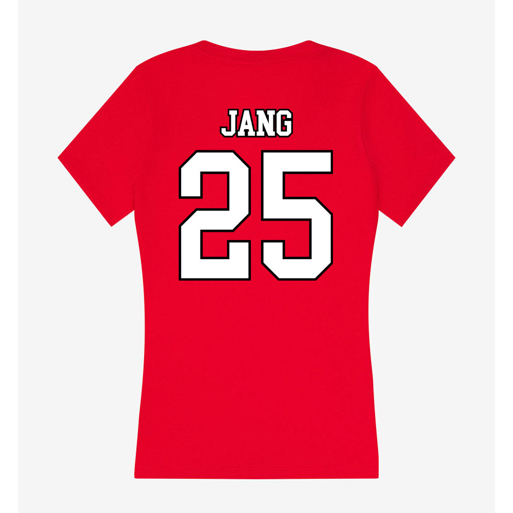 Youngstown State - NCAA Baseball : Alex Jang - Women's V-Neck T-Shirt-1