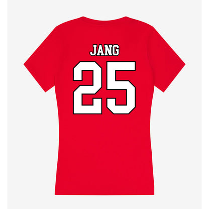 Youngstown State - NCAA Baseball : Alex Jang - Women's V-Neck T-Shirt-1