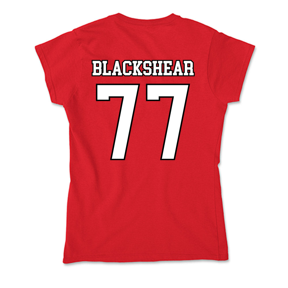 Youngstown State - NCAA Men's Basketball : Tae Blackshear - Soft Style Women’s T-Shirt-1