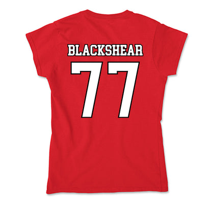 Youngstown State - NCAA Men's Basketball : Tae Blackshear - Soft Style Women’s T-Shirt-1