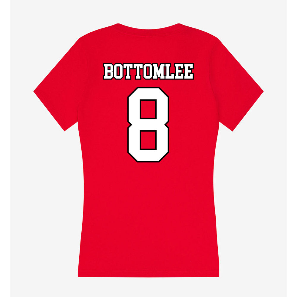 Youngstown State - NCAA Softball : Naomi Bottomlee - Women's V-Neck T-Shirt-1