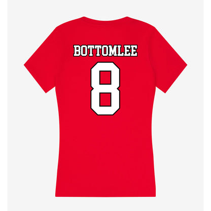 Youngstown State - NCAA Softball : Naomi Bottomlee - Women's V-Neck T-Shirt-1