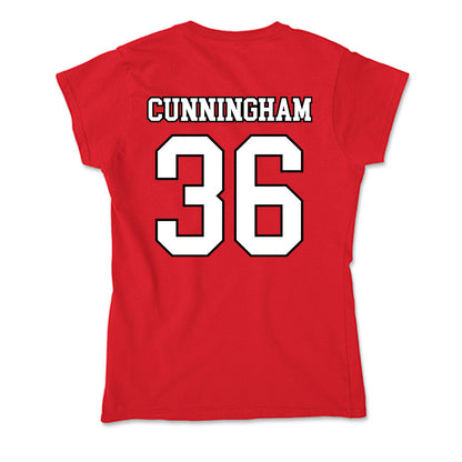Youngstown State - NCAA Football : Carson Cunningham - Soft Style Women’s T-Shirt-1