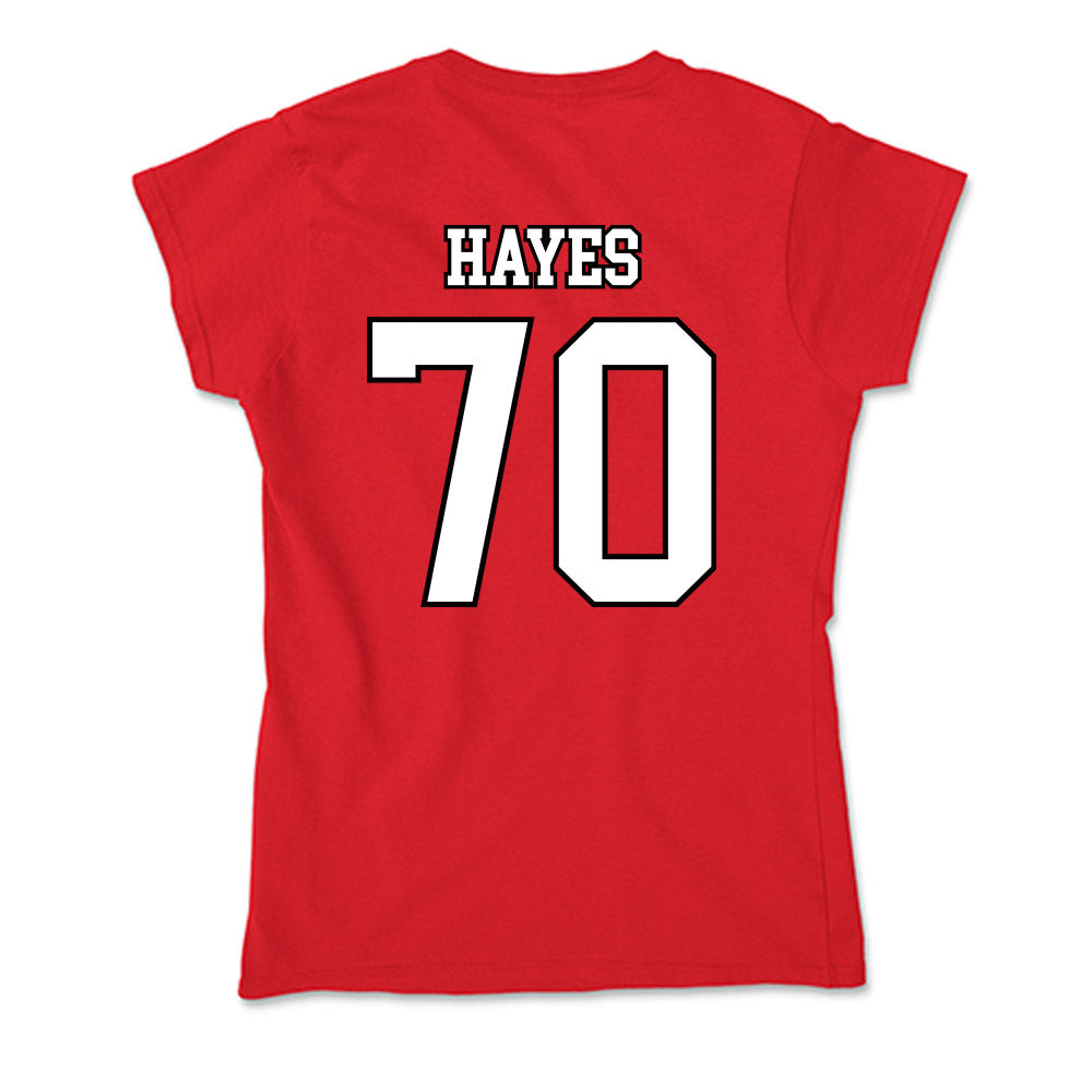 Youngstown State - NCAA Football : Robert Hayes - Soft Style Women’s T-Shirt-1
