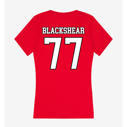 Youngstown State - NCAA Men's Basketball : Tae Blackshear - Women's V-Neck T-Shirt-1