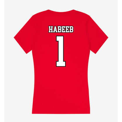 Youngstown State - NCAA Women's Volleyball : Brie Habeeb - Women's V-Neck T-Shirt-1