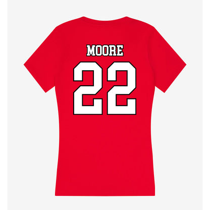 Youngstown State - NCAA Women's Lacrosse : Kaylie Moore - Women's V-Neck T-Shirt-1