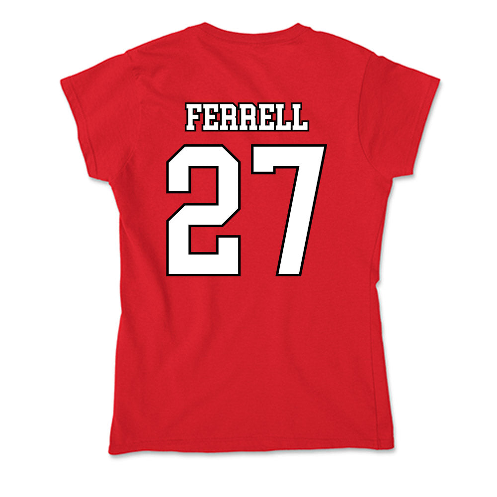 Youngstown State - NCAA Football : DC Ferrell - Soft Style Women’s T-Shirt-1