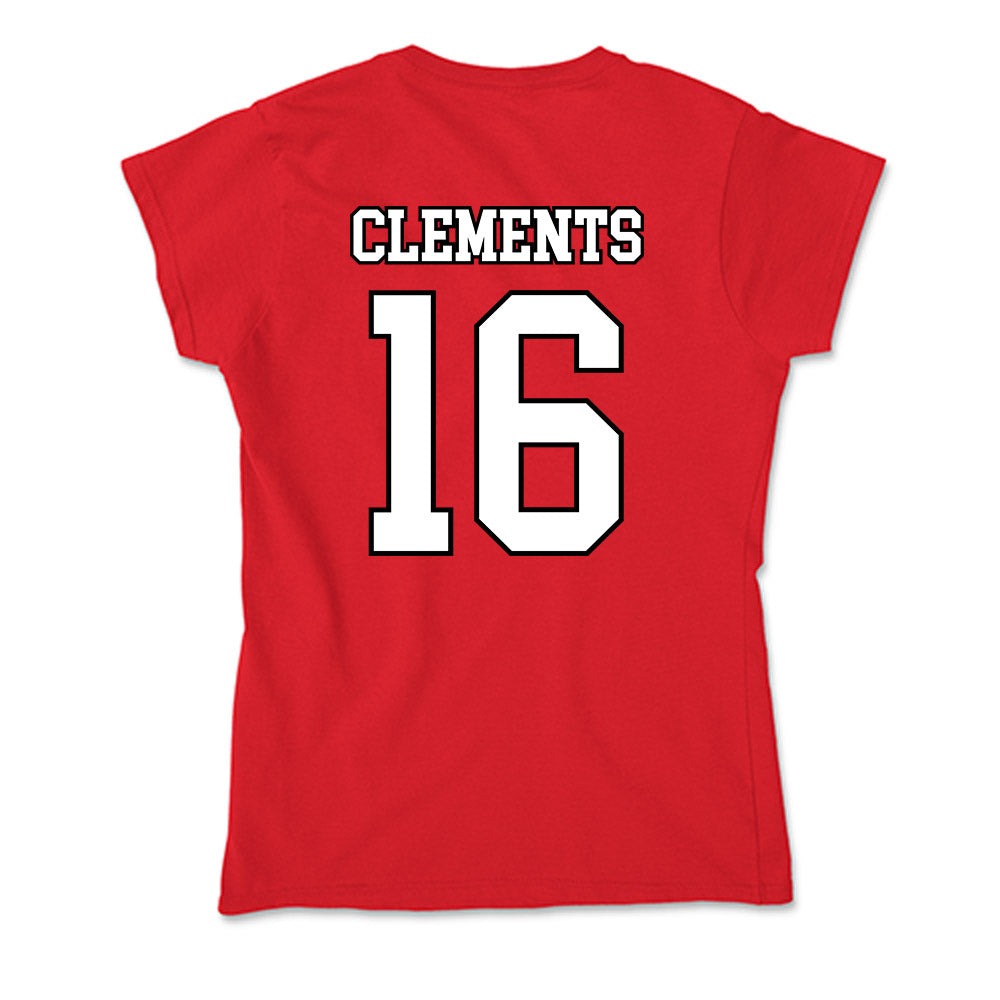 Youngstown State - NCAA Football : Darius Clements - Soft Style Women’s T-Shirt-1