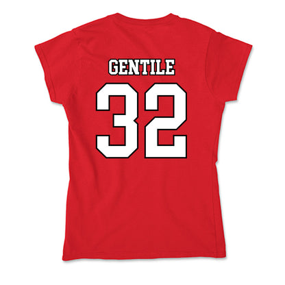 Youngstown State - NCAA Football : Dante Gentile - Soft Style Women’s T-Shirt-1