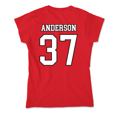 Youngstown State - NCAA Football : Evan Anderson - Soft Style Women’s T-Shirt-1