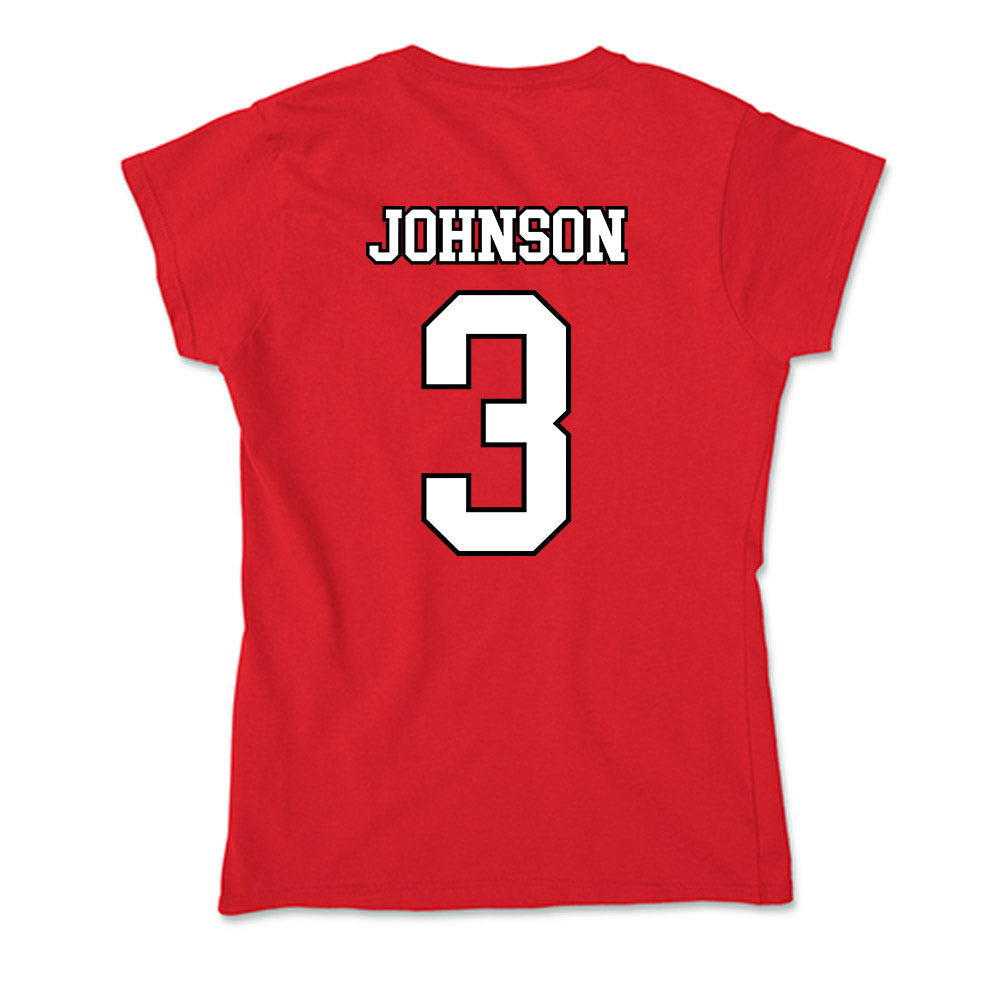 Youngstown State - NCAA Baseball : Jack Johnson - Soft Style Women’s T-Shirt-1