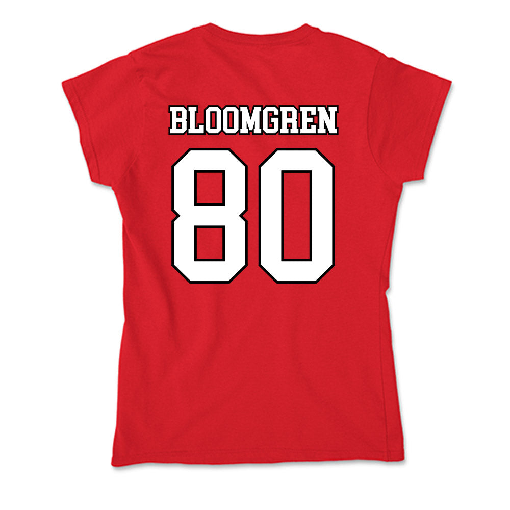 Youngstown State - NCAA Football : Christian Bloomgren - Soft Style Women’s T-Shirt-1