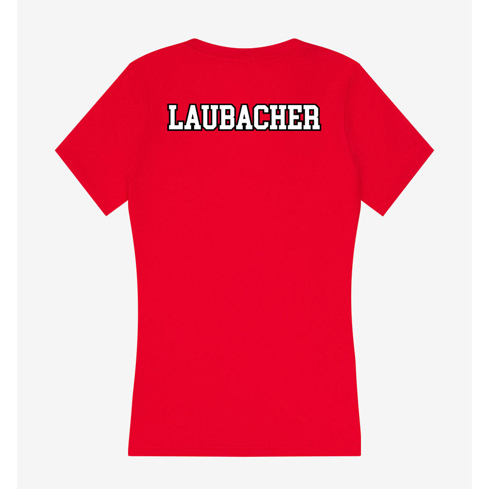 Youngstown State - NCAA Men's Track & Field : Luke Laubacher - Women's V-Neck T-Shirt-1