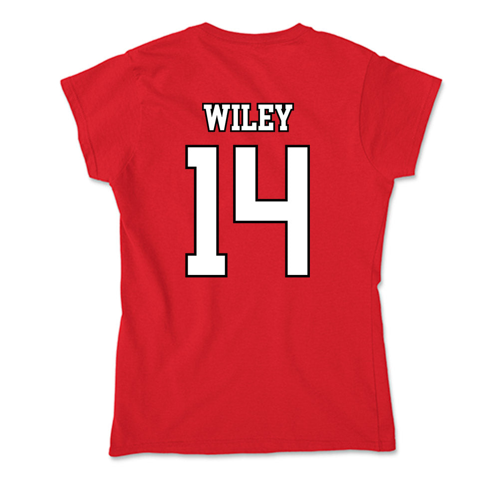 Youngstown State - NCAA Football : Jackson Wiley - Soft Style Women’s T-Shirt-1