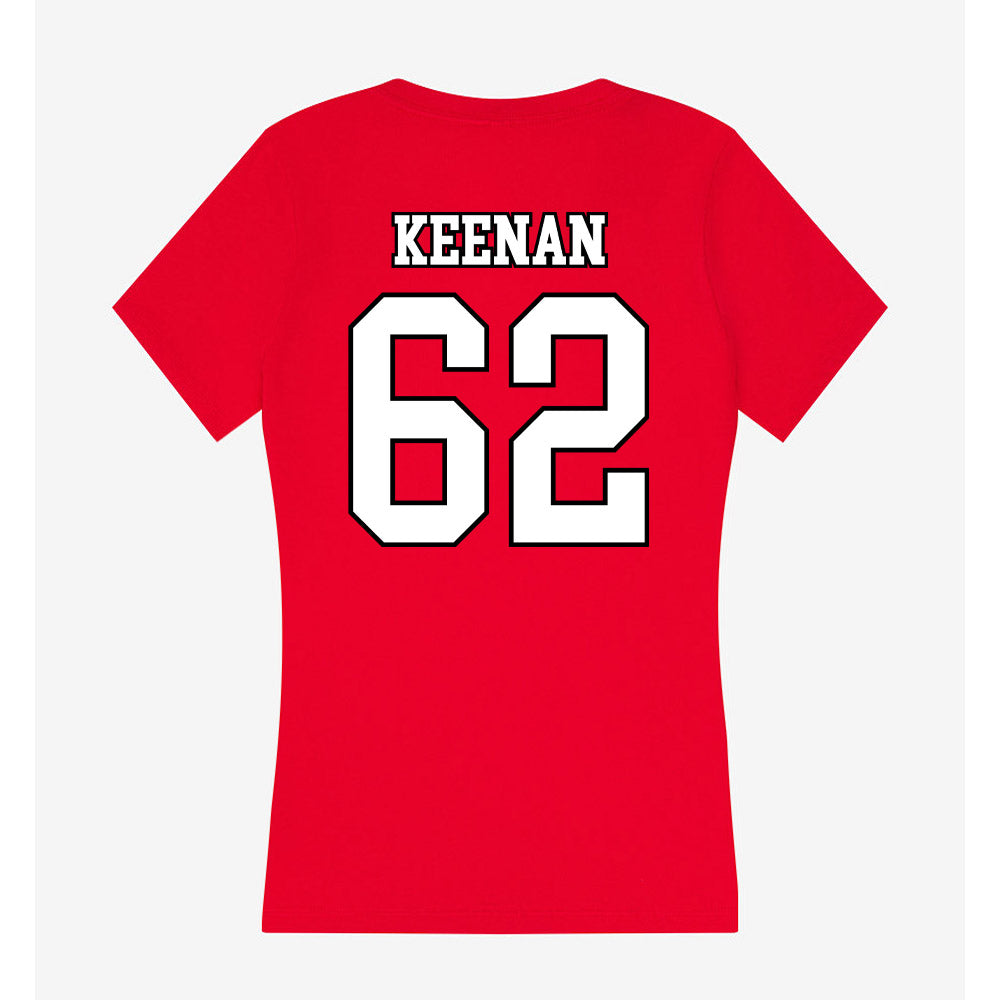 Youngstown State - NCAA Football : Shane Keenan - Women's V-Neck T-Shirt-1
