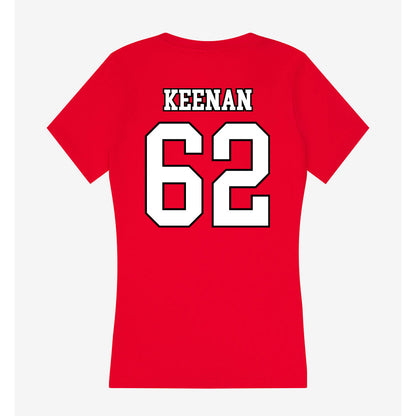 Youngstown State - NCAA Football : Shane Keenan - Women's V-Neck T-Shirt-1