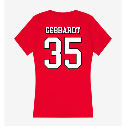 Youngstown State - NCAA Baseball : Braden Gebhardt - Women's V-Neck T-Shirt-1