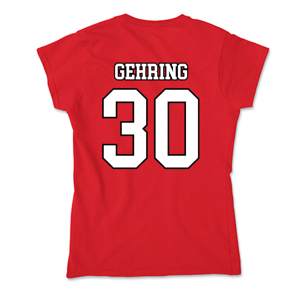 Youngstown State - NCAA Baseball : Jacob Gehring - Soft Style Women’s T-Shirt-1