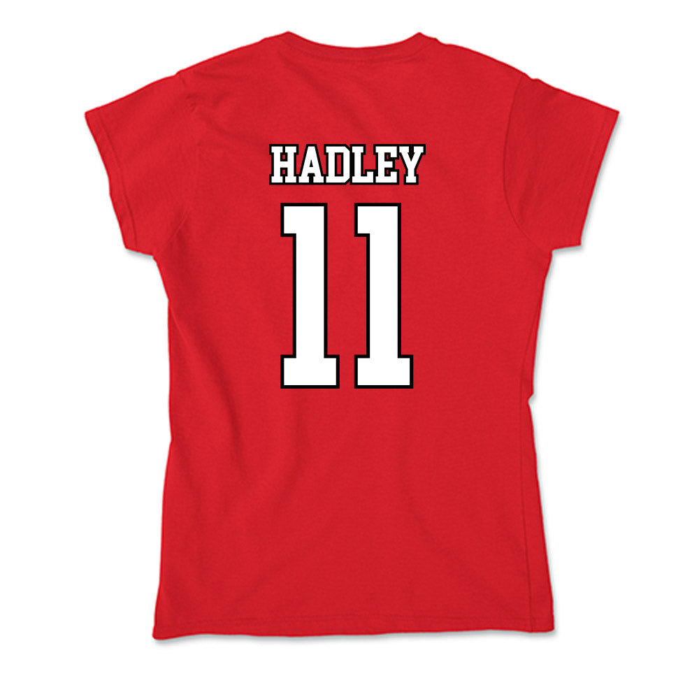 Youngstown State - NCAA Baseball : Caleb Hadley - Soft Style Women’s T-Shirt-1
