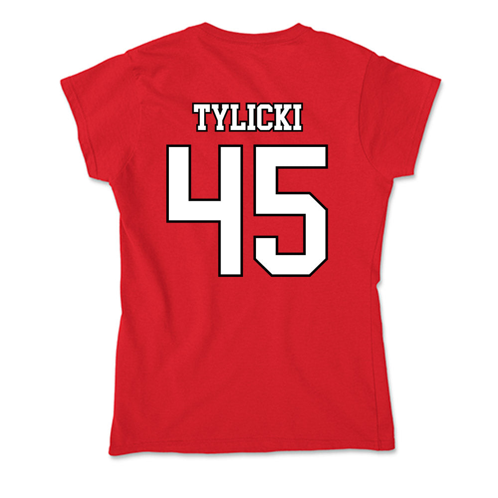 Youngstown State - NCAA Baseball : JJ Tylicki - Soft Style Women’s T-Shirt-1