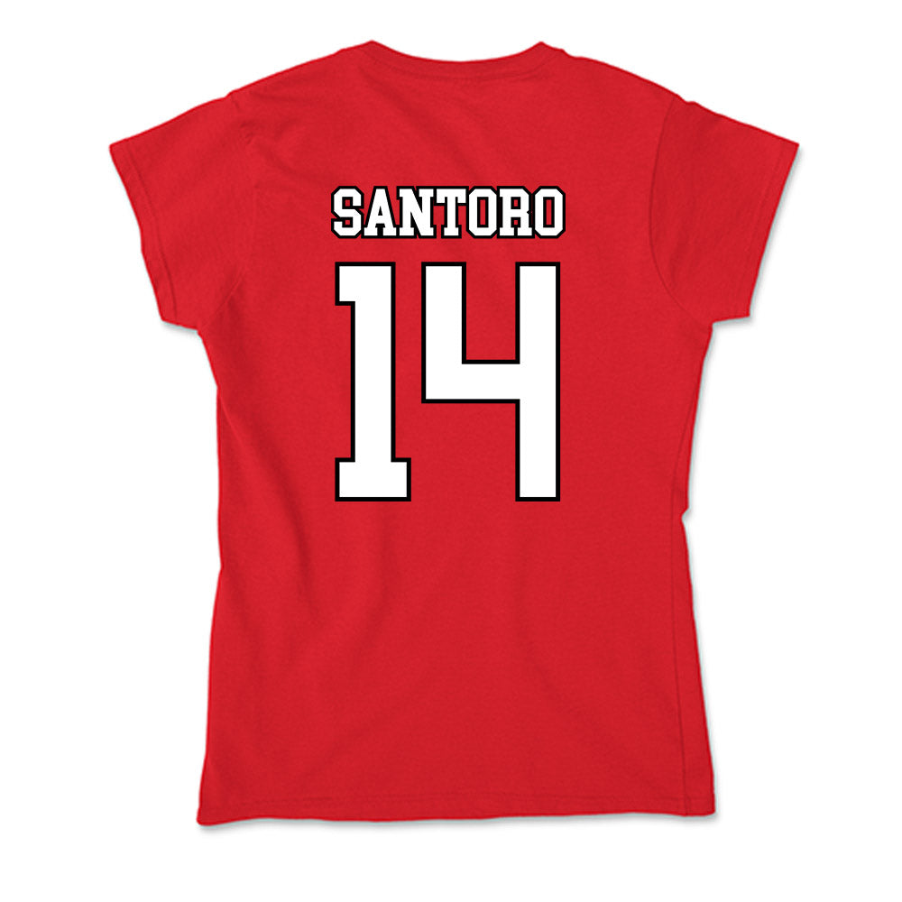 Youngstown State - NCAA Women's Basketball : Casey Santoro - Soft Style Women’s T-Shirt-1