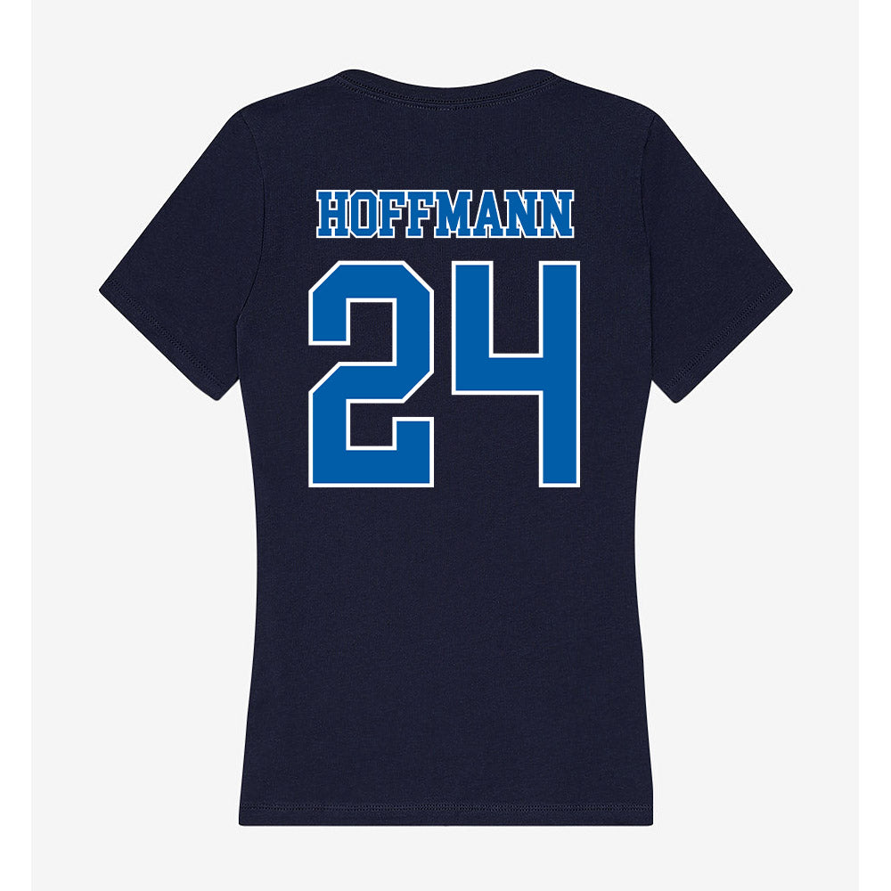 New Orleans - NCAA Baseball : Joshua Hoffmann - Women's V-Neck T-Shirt-1