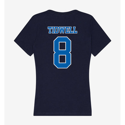 New Orleans - NCAA Baseball : Eli Tidwell - Women's V-Neck T-Shirt-1