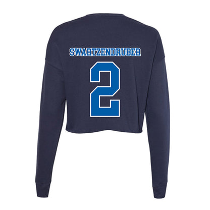 New Orleans - NCAA Beach Volleyball : Shaylee Swartzendruber - Women's Cropped Crew Fleece-1