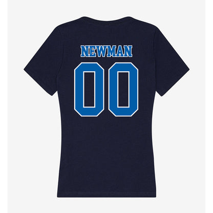 New Orleans - NCAA Baseball : Kruise Newman - Women's V-Neck T-Shirt-1