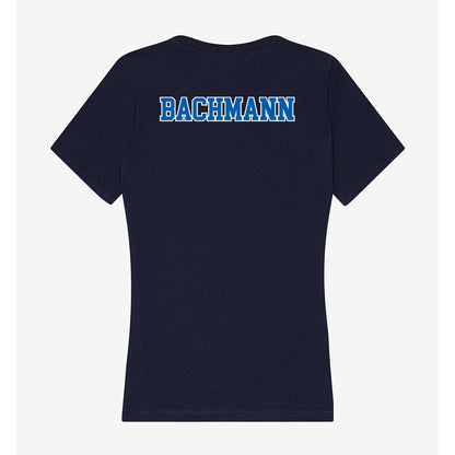 New Orleans - NCAA Men's Track & Field : Daryl Bachmann - Women's V-Neck T-Shirt-1