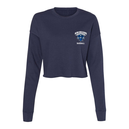 New Orleans - NCAA Baseball : Kruise Newman - Women's Cropped Crew Fleece-0
