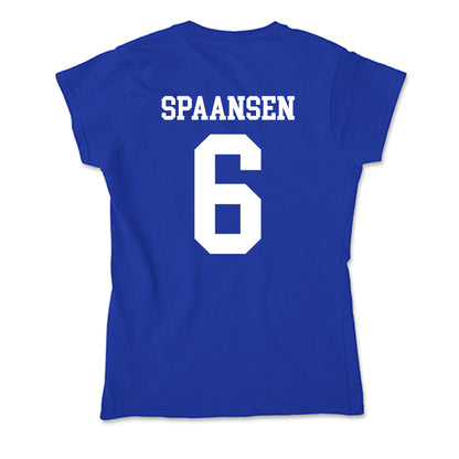 Texas A&M Corpus Christi - NCAA Beach Volleyball : Tess Spaansen - Soft Style Women’s T-Shirt-1