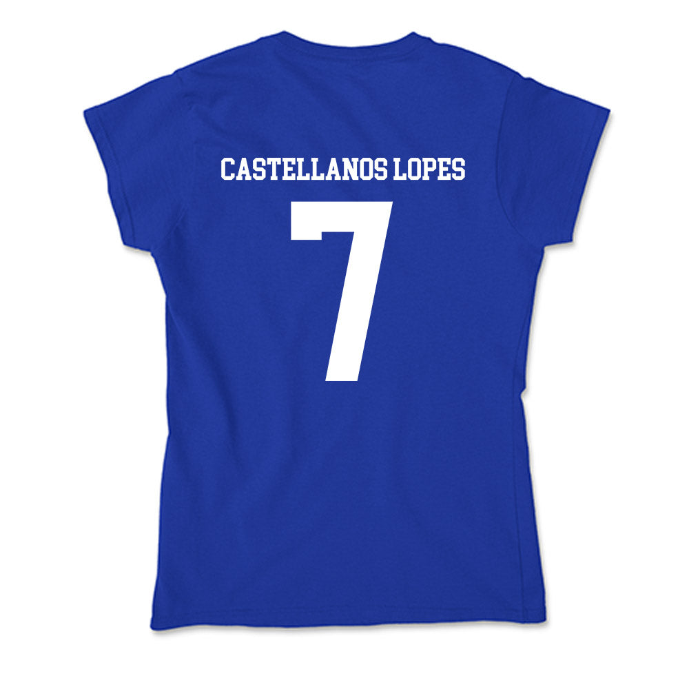 Texas A&M Corpus Christi - NCAA Women's Soccer : Isabella Castellanos Lopes - Soft Style Women’s T-Shirt-1