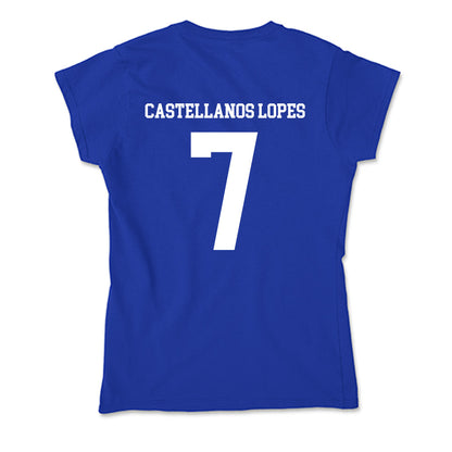Texas A&M Corpus Christi - NCAA Women's Soccer : Isabella Castellanos Lopes - Soft Style Women’s T-Shirt-1