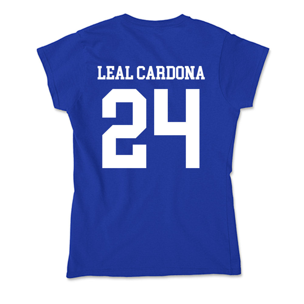 Texas A&M Corpus Christi - NCAA Women's Soccer : Cilia Leal Cardona - Soft Style Women’s T-Shirt-1