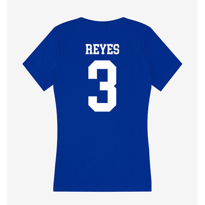 Texas A&M Corpus Christi - NCAA Softball : Taylor Reyes - Women's V-Neck T-Shirt-1