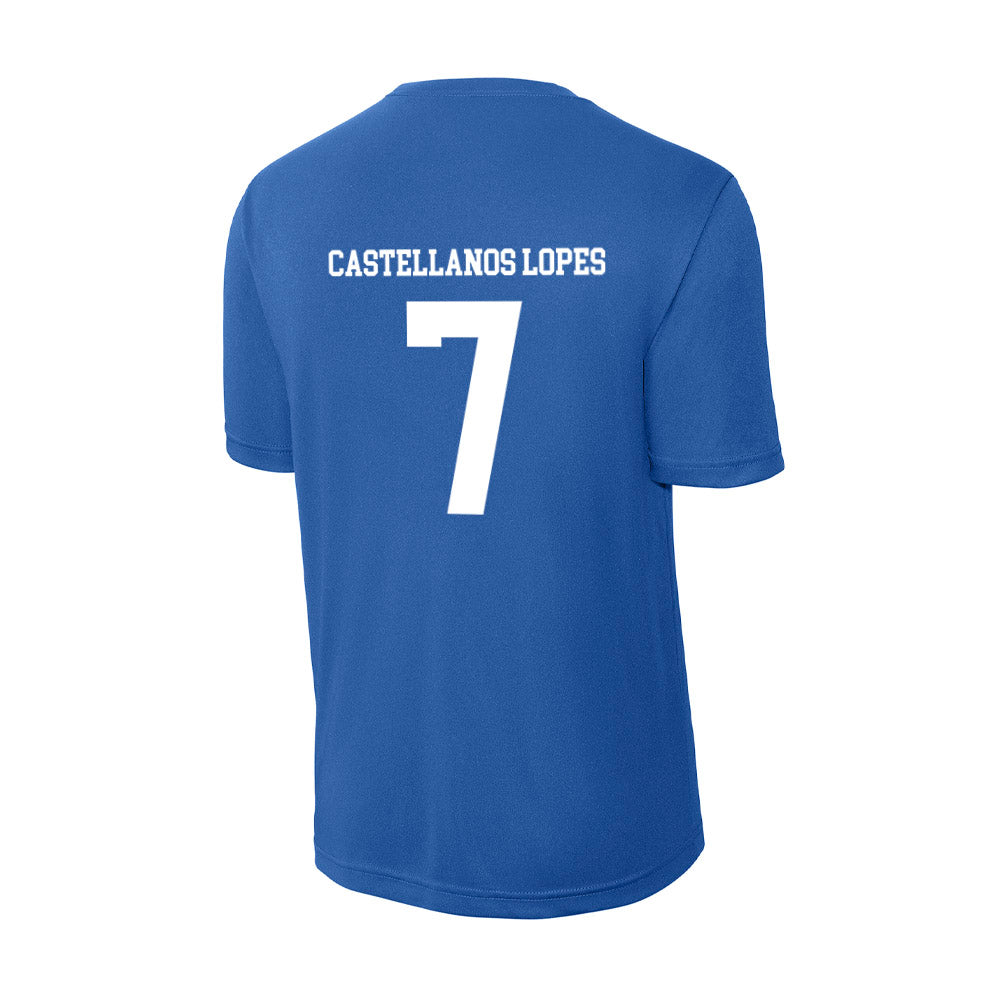 Texas A&M Corpus Christi - NCAA Women's Soccer : Isabella Castellanos Lopes - Activewear T-Shirt-1
