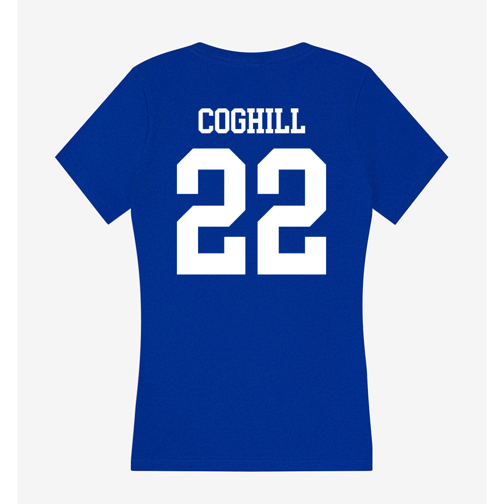 Texas A&M Corpus Christi - NCAA Women's Soccer : Paige Coghill - Women's V-Neck T-Shirt-1