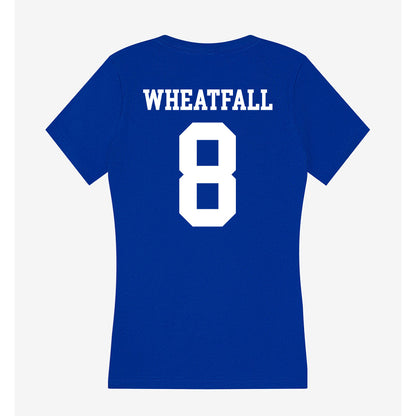 Texas A&M Corpus Christi - NCAA Men's Basketball : Bryson Wheatfall - Women's V-Neck T-Shirt-1