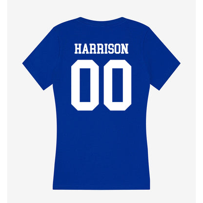 Texas A&M Corpus Christi - NCAA Women's Soccer : Hayven Harrison - Women's V-Neck T-Shirt-1