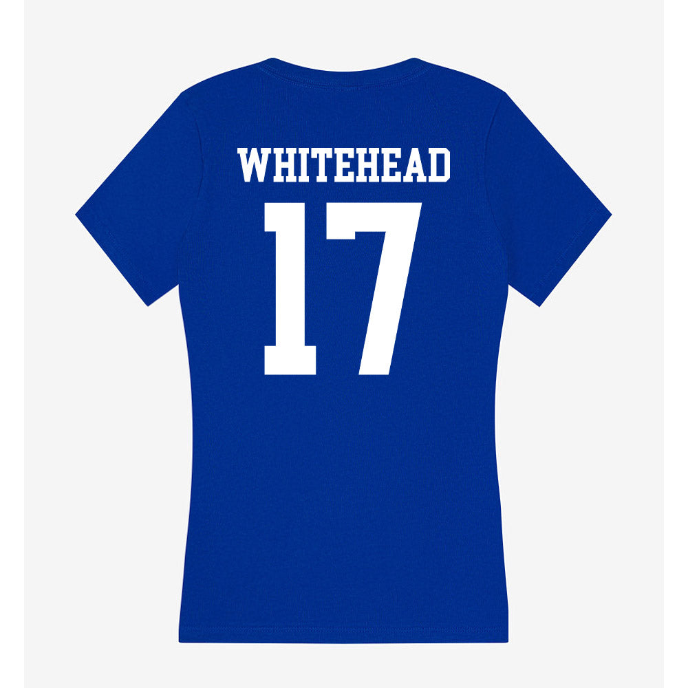 Texas A&M Corpus Christi - NCAA Softball : Josie Whitehead - Women's V-Neck T-Shirt-1