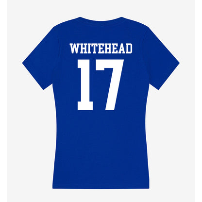 Texas A&M Corpus Christi - NCAA Softball : Josie Whitehead - Women's V-Neck T-Shirt-1