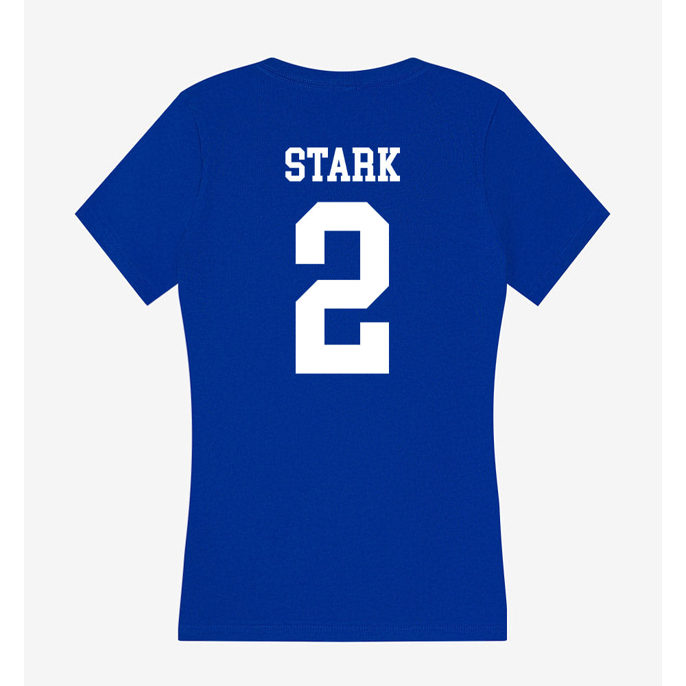 Texas A&M Corpus Christi - NCAA Baseball : Will Stark - Women's V-Neck T-Shirt-1