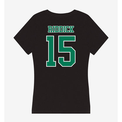 Norfolk State - NCAA Softball : Bristyl Riddick - Women's V-Neck T-Shirt-1